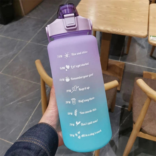 HydroTrack Water Bottle purple(750 ml)