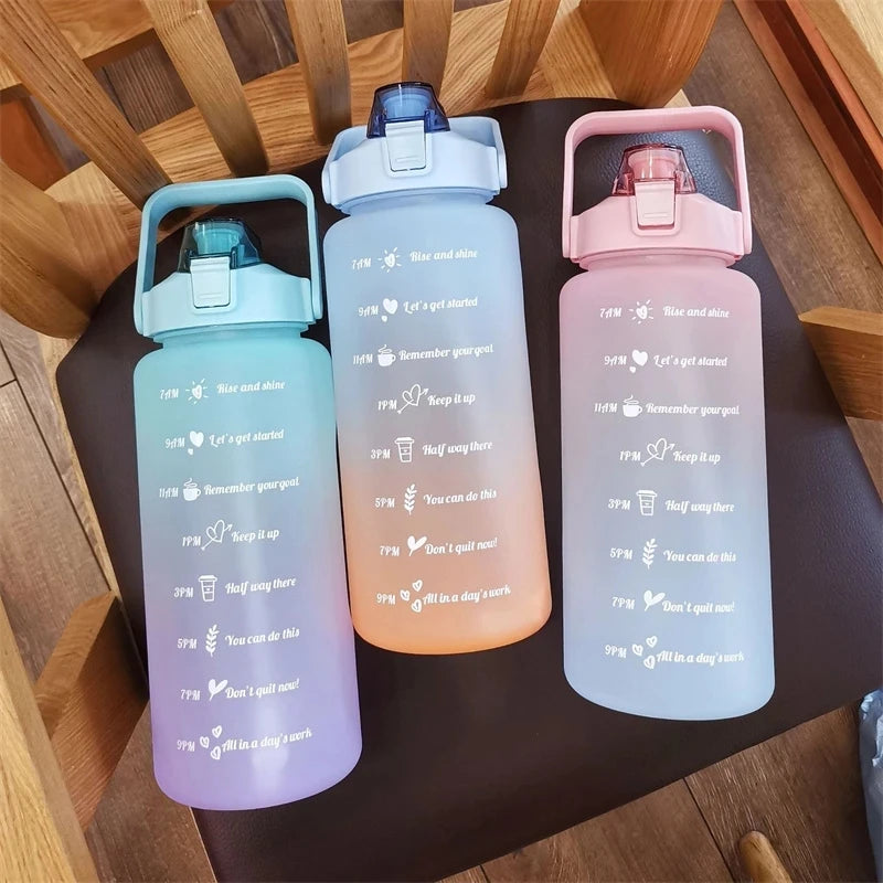 HydroTrack Water Bottle pink